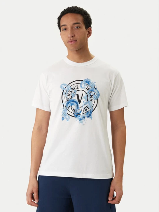 Foto del prodotto Versace Jeans Couture T-shirt 80GAHE01 CJ00E Bianco Regular Fit