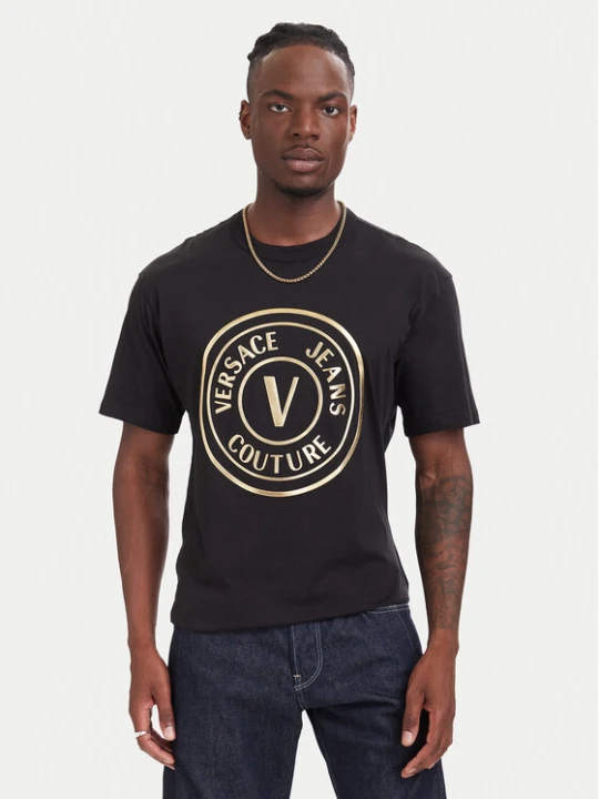 Foto del prodotto Versace Jeans Couture T-shirt 80GAHT02 CJ00T Nero Regular Fit