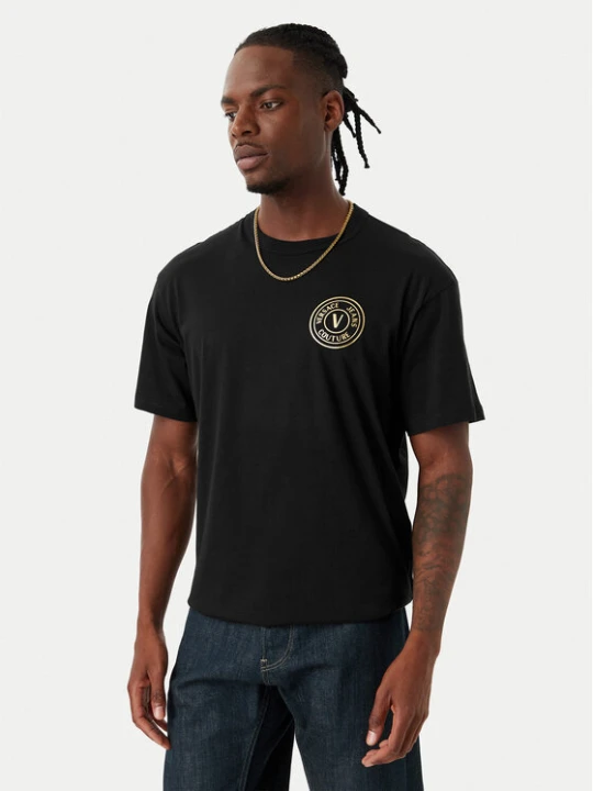 Foto del prodotto Versace Jeans Couture T-shirt 80GAHT04 CJ00T Nero Regular Fit