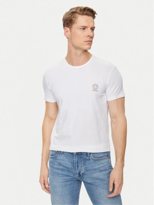Foto del prodotto Versace T-shirt Medusa AUU01005 Bianco Slim Fit