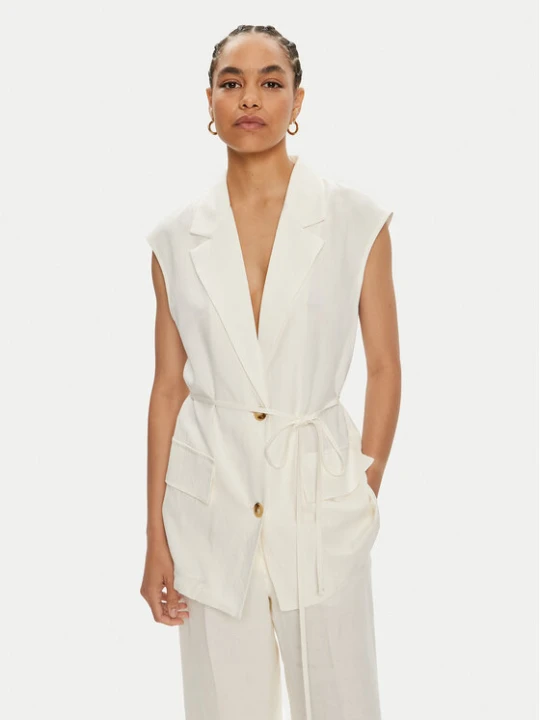 Foto del prodotto ViCOLO Gilet TB1545 Écru Regular Fit Crema