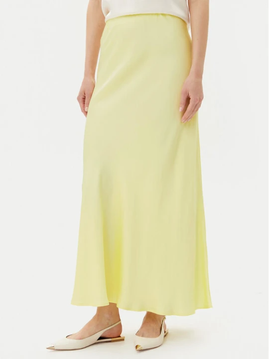Foto del prodotto ViCOLO Gonna maxi Gonna TD0472 Giallo Slim Fit
