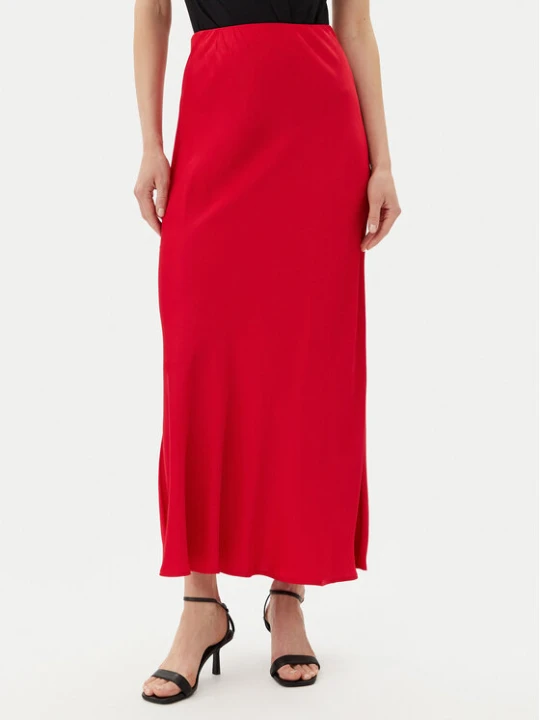 Foto del prodotto ViCOLO Gonna maxi TD0472 Rosso Slim Fit