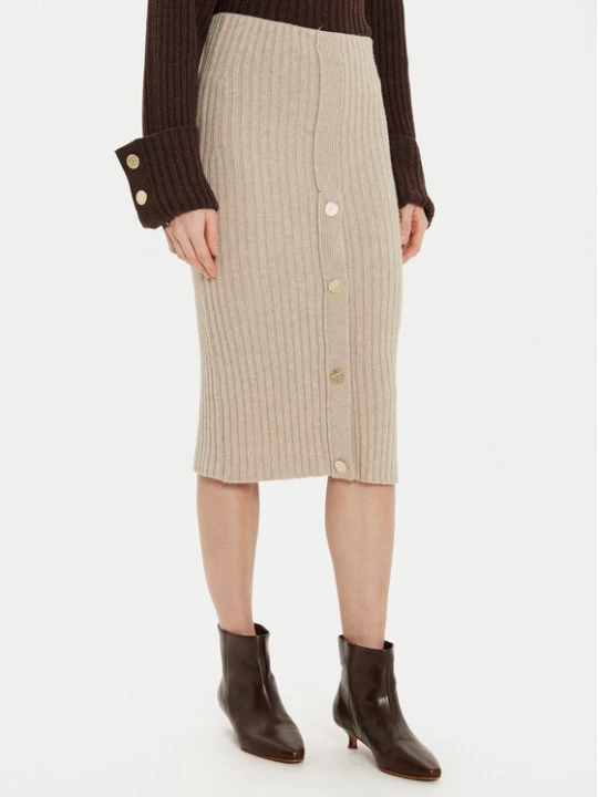 Foto del prodotto ViCOLO Gonna midi 55017S Beige Regular Fit
