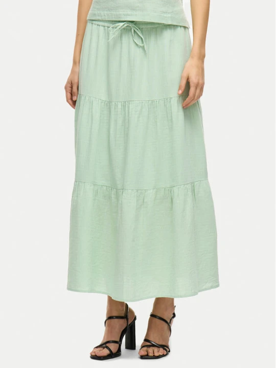 Foto del prodotto Vila Gonna maxi Lania 14105428 Verde Regular Fit