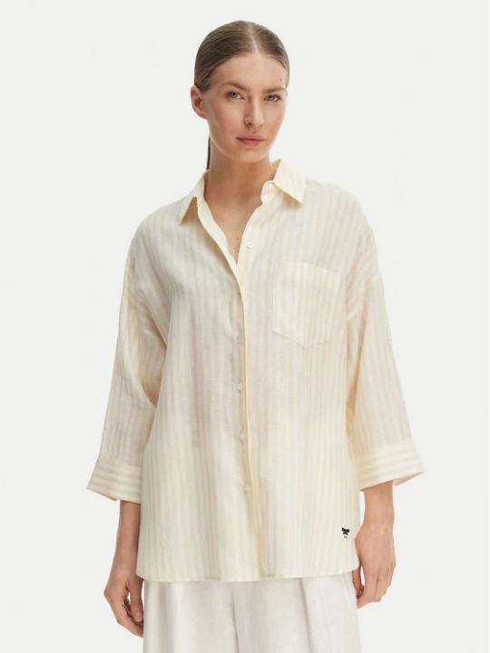 Foto del prodotto Weekend Max Mara Camicia Panetto 2615111102 Giallo Relaxed Fit