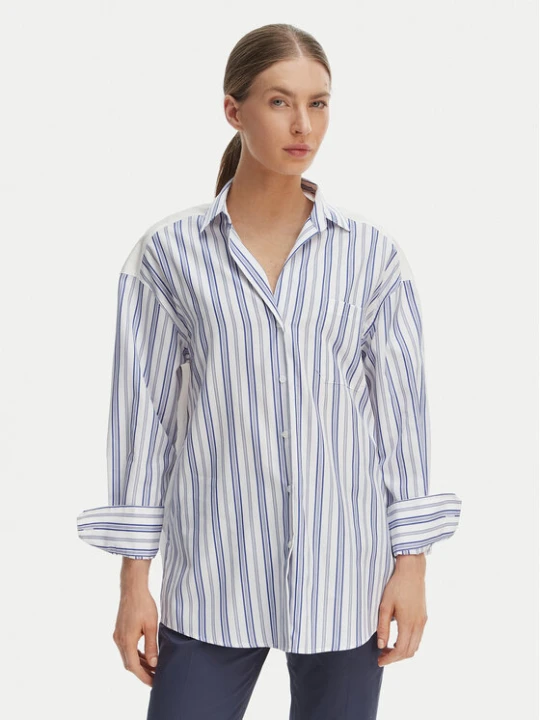 Foto del prodotto Weekend Max Mara Camicia Tessile 2615111012 Blu Regular Fit