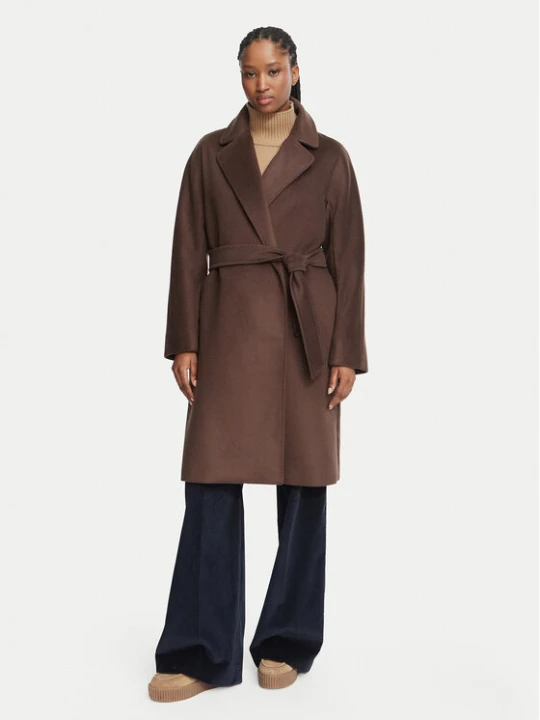 Foto del prodotto Weekend Max Mara Cappotto di lana Pedale 2625016092 Marrone scuro Regular Fit