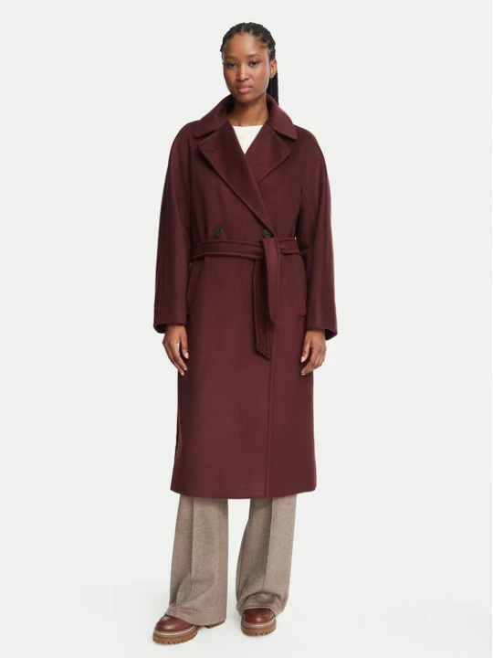 Foto del prodotto Weekend Max Mara Cappotto di lana Resina 2625016102 Bordeaux Regular Fit