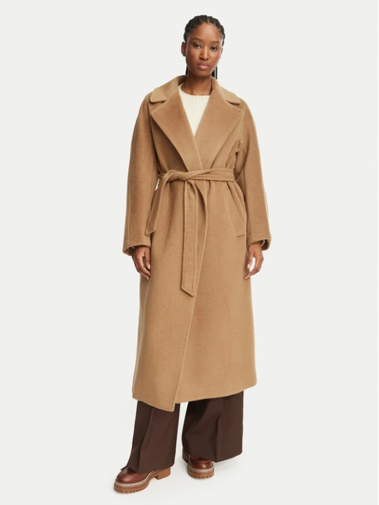 Foto del prodotto Weekend Max Mara Cappotto di lana Tempera 2625016072 Marrone chiaro Regular Fit