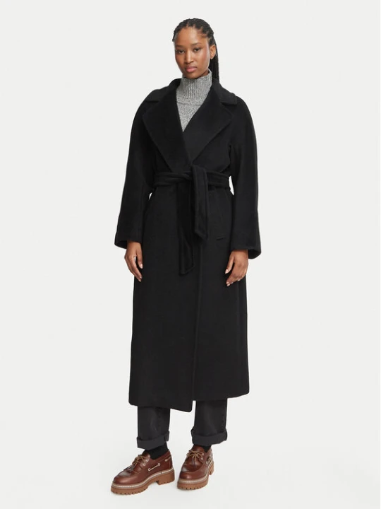 Foto del prodotto Weekend Max Mara Cappotto di lana Tempera 2625016072 Nero Regular Fit