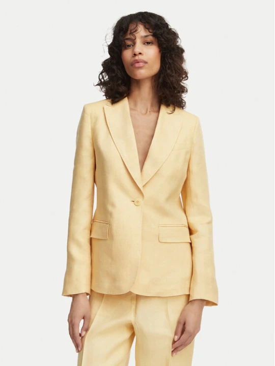 Foto del prodotto Weekend Max Mara Giacca da abito Nalut 2615041072 Giallo Regular Fit