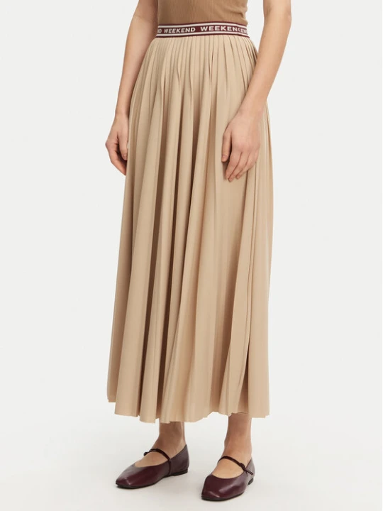 Foto del prodotto Weekend Max Mara Gonna plissettata Bleu 2515771031 Beige Regular Fit