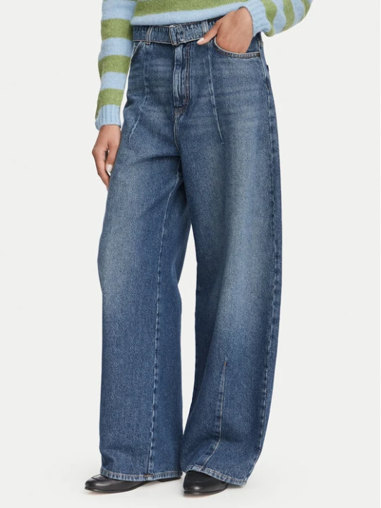 Foto del prodotto Weekend Max Mara Jeans Madia 2625186081 Blu scuro Wide Leg