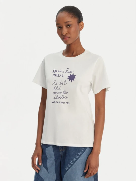 Foto del prodotto Weekend Max Mara T-shirt Pantera 2615971032 Bianco Regular Fit