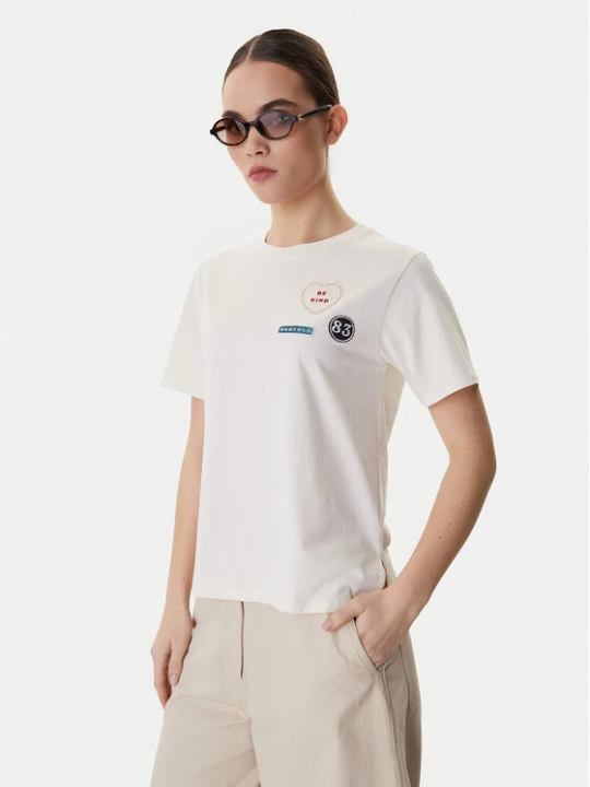 Foto del prodotto Weekend Max Mara T-shirt West 2615971041 Écru Regular Fit Crema