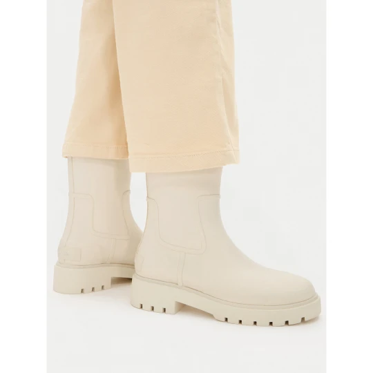 Foto del prodotto Wellington Calvin Klein Jeans Mid Rainboot Rubber YW0YW02004 Écru Crema