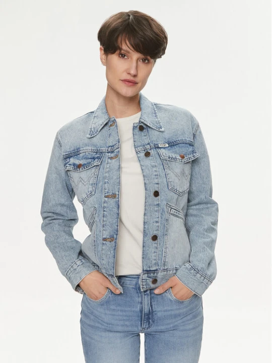 Foto del prodotto Wrangler Giacca di jeans Heritage 112350342 Blu Regular Fit