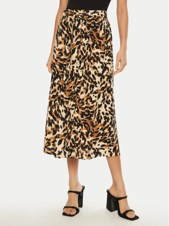 Foto del prodotto YAS Gonna midi Savanna 26028279 Marrone Regular Fit
