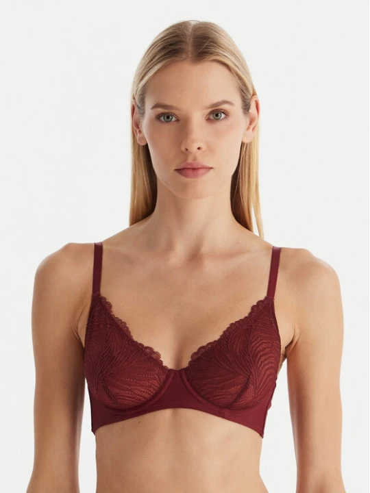 Foto del prodotto Ysabel Mora Reggiseno con ferretto 10776 Bordeaux