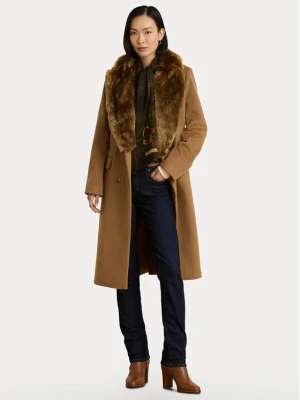 Foto del prodotto LAUREN RALPH LAUREN Cappotto di lana 297P23450001 Marrone chiaro Oversize
