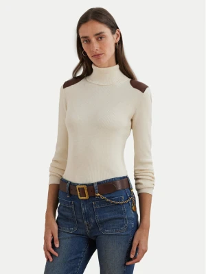 Foto del prodotto LAUREN RALPH LAUREN Dolcevita 200951386001 Écru Slim Fit Crema