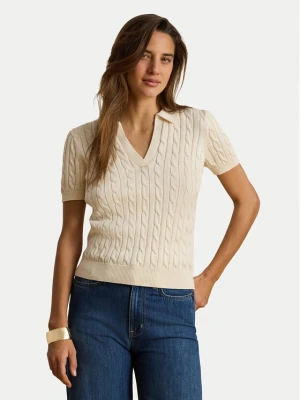 Foto del prodotto LAUREN RALPH LAUREN Polo 200P14041001 Crema Regular Fit