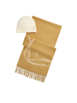 Foto del prodotto LAUREN RALPH LAUREN Set berretto e sciarpa 454P23530002 Marrone chiaro