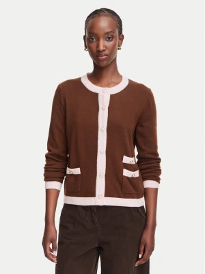 Foto del prodotto Luisa Spagnoli Cardigan Cuoricino 100504 Marrone Regular Fit