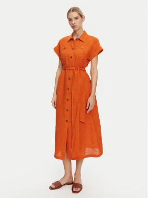 Foto del prodotto Luisa Spagnoli Vestito chemisier Parete 541978 Arancione Regular Fit