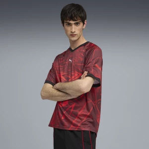 Foto del prodotto Maglia da calcio con stampa integrale PUMATECH dal taglio morbido unisex, Abbigliamento, Rosso czerwony