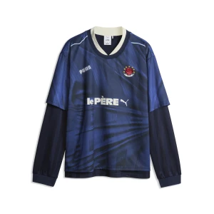Foto del prodotto Maglia PUMA x LE PÈRE dal taglio morbido da uomo, Abbigliamento, Blu niebieski