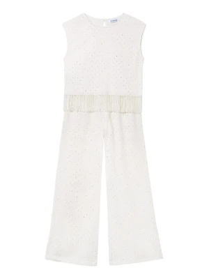 Foto del prodotto Mayoral Completo maglietta e pantaloni 6558 Écru Relaxed Fit Crema