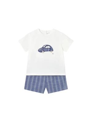 Foto del prodotto Mayoral Completo T-shirt e pantaloncini 1227 Blu Regular Fit