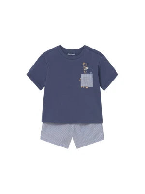Foto del prodotto Mayoral Completo T-shirt e pantaloncini 1228 Blu scuro Regular Fit
