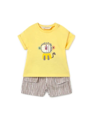 Foto del prodotto Mayoral Completo T-shirt e pantaloncini 1284 Giallo Regular Fit