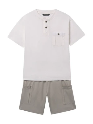 Foto del prodotto Mayoral Completo T-shirt e pantaloncini 6686 Beige Regular Fit