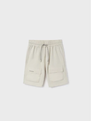 Foto del prodotto Mayoral Pantaloncini di tessuto 6255 Écru Crema