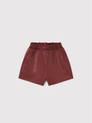 Foto del prodotto Mayoral Pantaloncini in similpelle 7206 Bordeaux Regular Fit