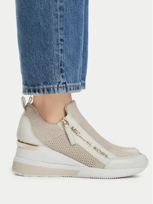 Foto del prodotto MICHAEL Michael Kors Sneakers Wills Metallic Stretch Knit Trainer 43S3WIFS4D Beige