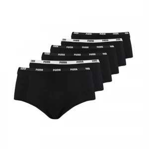 Foto del prodotto Mini short PUMA da donna, confezione da sei, Abbigliamento, Nero czarny