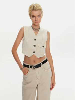 Foto del prodotto Miss Sixty Gilet 6L3WJ4620000 Écru Regular Fit Crema