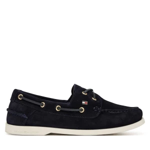 Foto del prodotto Mocassini Tommy Hilfiger Hilfiger Suede Boat Shoe FW0FW09338 Blu scuro