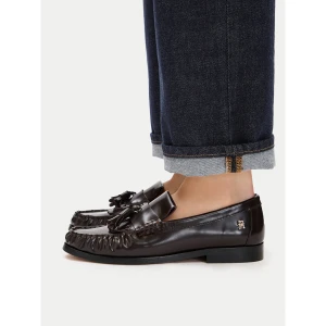 Foto del prodotto Mocassini Tommy Hilfiger Tassel Abrasivato FW0FW09460 Marrone scuro