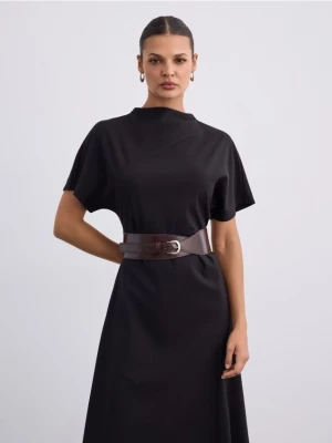 Foto del prodotto Mohito - Abito midi con arricciatura - nero