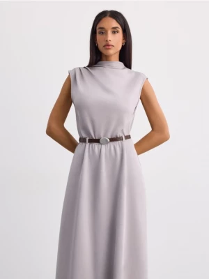 Foto del prodotto Mohito - Abito midi con cintura - grigio chiaro