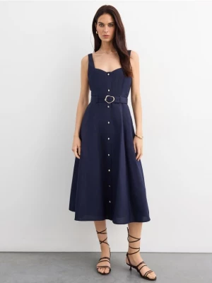 Foto del prodotto Mohito - Abito midi con cintura - steel blue