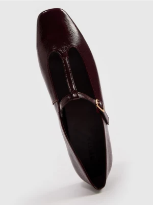 Foto del prodotto Mohito - Ballerine con cinturino a T - maroon