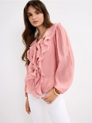 Foto del prodotto Mohito - Blusa a balze - rosa cipria