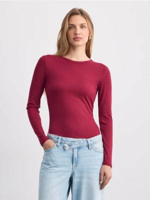 Foto del prodotto Mohito - Blusa a manica lunga a costine - maroon